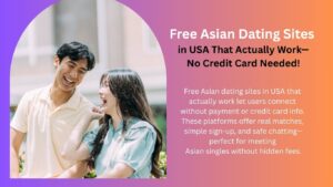 Free Asian Dating Sites in USA